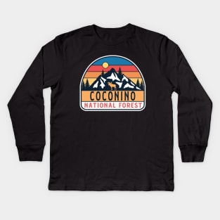 Coconino national forest Kids Long Sleeve T-Shirt